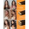 imageDOORES Human Hair Extensions Tape in Balayage Chocolate Brown to Caramel Blonde 18 Inch Natural Tape in Hair Extensions Seamless Straight Real Remy 50g 20pcs