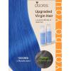 imageDOORES Human Hair Extensions Tape in Blue Tape in Hair Extensions 18 Inch 10pcs 25g Tape in Hair Extensions Real Hair Extensions Straight Hair