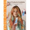 imageDOORES Human Hair Extensions Teal Green Tape Straight 25g 10pcs 16 Inch