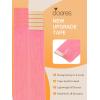 imageDOORES Human Hair Tape in Extensions Peach Pink Tape ins 18 Inch 25g 10pcs Tape in Hair Extensions Human Hair Skin Weft Natural Remy Straight Hair