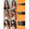 imageDOORES Natural Black 18 Inch 20pcs 50g Tape in Human Hair Extensions Remy Seamless Straight Real Human Hair Extensions Tape in