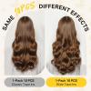 imageDOORES Tape in Hair Extensions Human Hair Dark Brown 18 Inch 50g 10pcs Wide Tape in Extensions Real Remy Invisible Seamless Tapeins Silky Straight Skin Weft Folding Wear2 Dark Brown