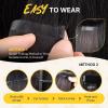 imageDOORES Tape in Hair Extensions Human Hair Dark Brown 18 Inch 50g 10pcs Wide Tape in Extensions Real Remy Invisible Seamless Tapeins Silky Straight Skin Weft Folding Wear2 Dark Brown