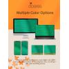 imageDOORES Tape in Human Hair Extensions Green Tape 10pcs 25g 16 Inch Real Hair Glue Straight