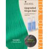 imageDOORES Tape in Human Hair Extensions Green Tape 10pcs 25g 16 Inch Real Hair Glue Straight