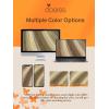imageDOORES Tape in Human Hair Extensions Light Brown Highlighted Medium Blonde 22 Inch 50g 20pcs Remy Straight Hair