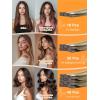 imageDOORES Tape in Human Hair Extensions Light Brown Highlighted Medium Blonde 22 Inch 50g 20pcs Remy Straight Hair