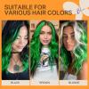 imageDOORES 22 Inch Colored Clip in Hair Extensions 12 Pcs Sky Blue Hair Extensions Party Highlights Gift Scene Hair Extensions Colorful Hairpieces Gifts for Girls Synthetic Hairpiece Straight Sky BlueGreen