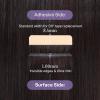 imageDOORES Genius Hair Extensions Real Human Hair Tape in Dark Brown 18 Inch 50g20pcs Invisible Tape in Extensions for Women Seamless and Natural