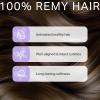 imageDOORES Genius Tape in Hair Extensions Balayage Dark Brown to Chestnut Brown 18 Inch 50g20pcs Seamless Tape in Extensions Real Human Hair