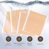 imageDOORES Hair Extension Tape Tabs 72pcs Double Sided Replacement Tape Adhesive Invisible No Residue Transparent Tapes for Hair Extensions 72 Tabs 4 x 08 cm157 x 031 inch48 Tabs Double Sided