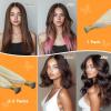 imageDOORES ITip Human Hair Extensions Ash Blonde Highlighted Platinum Blonde 50g50s 18 Inch Long Straight I Tip Hair Extensions Invisible Human Hair Cold Fusion Hair Extensions
