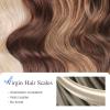 imageDOORES Microlinks Hair Extensions Natural Black 16 Inch 50g50s Micro Loop Hair Extensions for Women