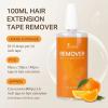 imageDOORES Tape in Extension Remover 30ml Fast Acting Tape in Remover for Hair Extensions ampamp Lace Wig Wig Glue Remover with Pure Natural Ingredients Kumquat Flavor100 ML