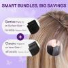 imageDOORES Tape in Hair Extensions Human Hair Jet Black 18 Inch 50g20pcs Genius Tape in Extensions for Women Straight Invisible1