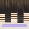 imageDOORES Tape in Hair Extensions Human Hair Jet Black 18 Inch 50g20pcs Genius Tape in Extensions for Women Straight InvisibleT26P2