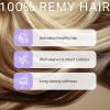 imageDOORES Tape in Hair Extensions Human Hair Jet Black 18 Inch 50g20pcs Genius Tape in Extensions for Women Straight InvisibleT427P4