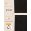 imageDOORES Tape in Weft Hair Extensions Human Hair Dark Brown 18 Inch 50g Wide PU Long Seamless Weft Tape in Remy Extensions Quick Wear
