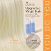 imageDOORES U Tip Hair Extensions Human Hair Platinum Blonde 16 Inch 50g50s K Tip Extensions
