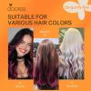 imageDoores I Tip Hair Extensions Burgundy Red 18 Inch 25g Natural Straight Human Hair Extensions