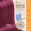 imageDoores I Tip Hair Extensions Burgundy Red 18 Inch 25g Natural Straight Human Hair Extensions
