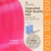 imageDoores I Tip Hair Extensions Hot Pink 20 Inch 25g25s Real Hair Extensions I Tip Hair Extensions Human Hair