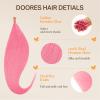 imageDoores Itip Human Hair Extensions Light Pink 18 Inch 25g Extensions For Women Real Human Hair