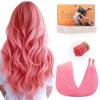 imageDoores Itip Human Hair Extensions Light Pink 18 Inch 25g Extensions For Women Real Human Hair